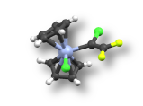 fluorinated organometallic complex