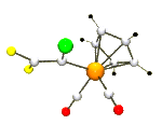 The crystal structure of [FeCp(CO)2(CCl=CF2)]