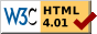 Valid HTML 4.0