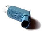 An asthma inhaler